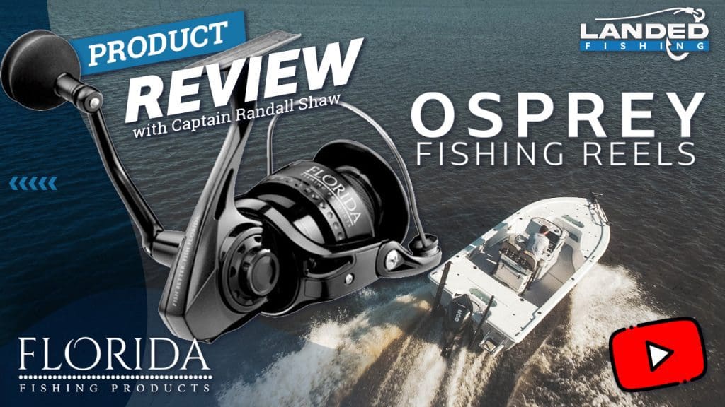 Florida Fishing Products Osprey 5000 fishing reel review video
