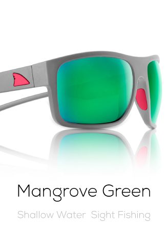 Redfin Polarized Mangrove Green Sunglasses