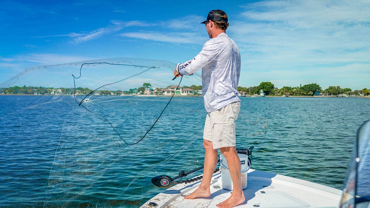 HowTo Throw A Cast Net Triple Load Method + MultiMethod StepbyStep