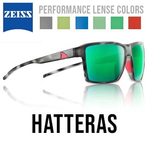 Hatteras Redfin polarisierte Angelsonnenbrille