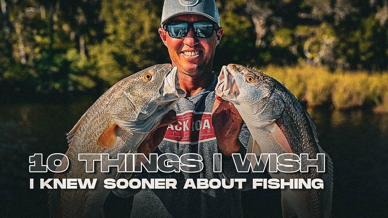 10 coisas que eu gostaria de saber mais cedo sobre a pesca