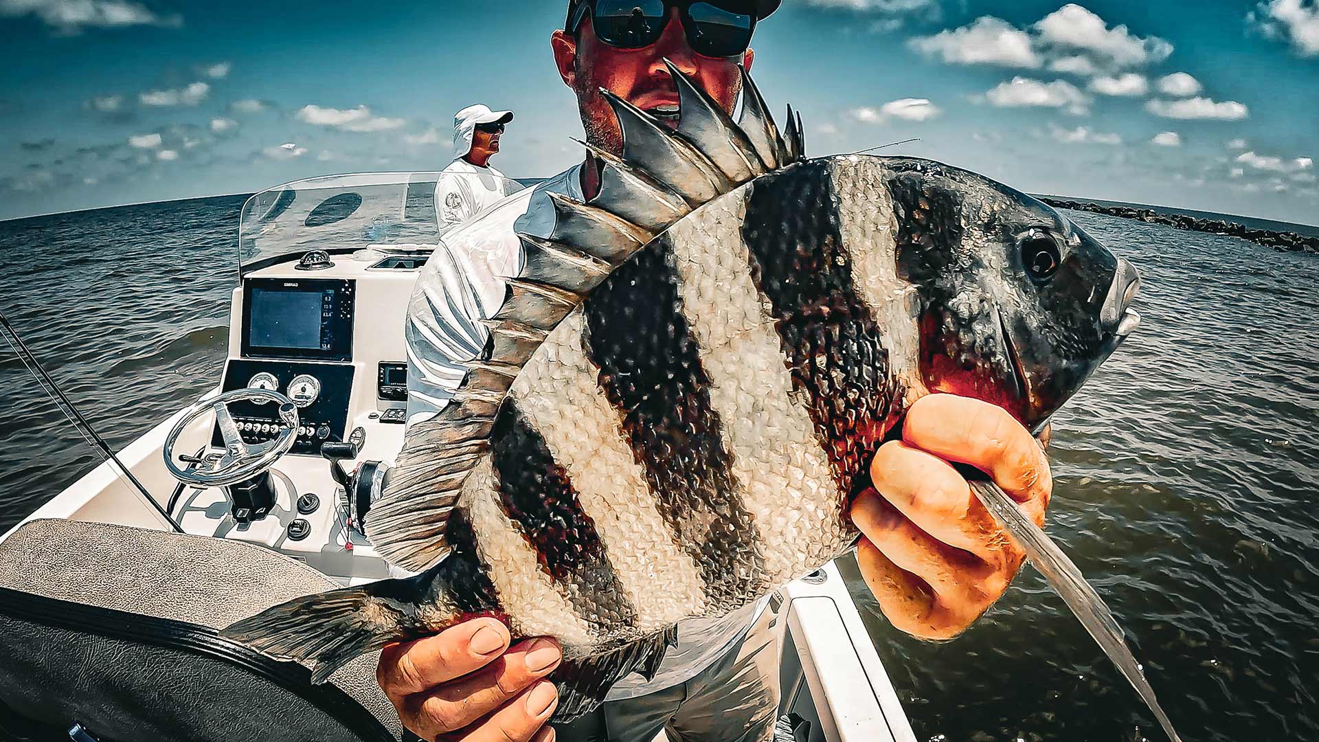 Catching Sheepshead in the Gulf of Mexico