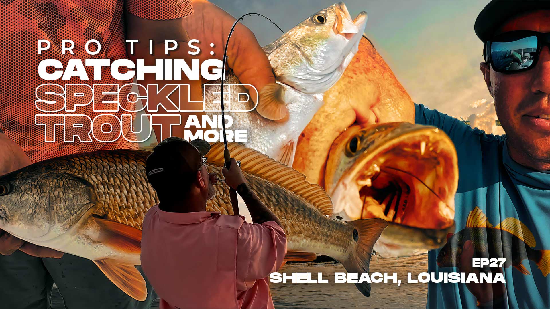 Catching Speckled Trout and More in Shell Beach Louisiana