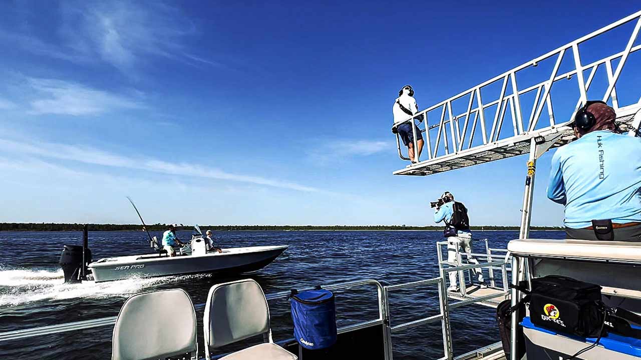 Séance photo dans les coulisses de Seapro et Suzuki