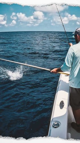 Fishing The Gulfstream Pipeline In The Gulf Of Mexico