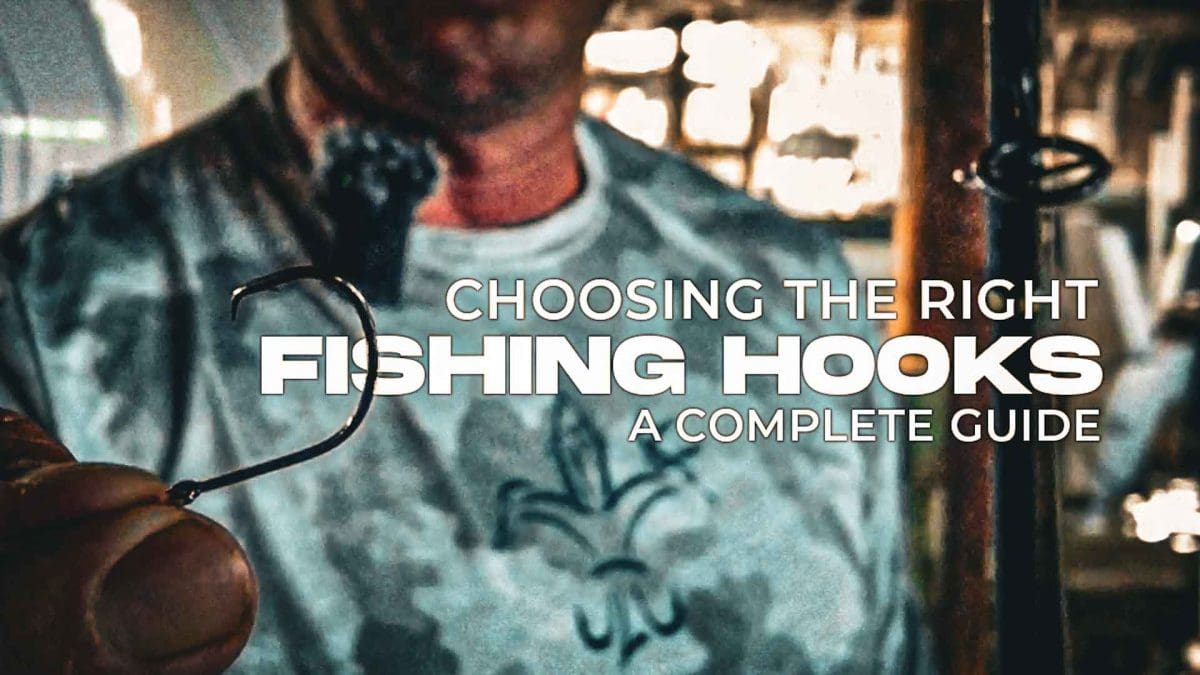 Elegir los anzuelos de pesca adecuados