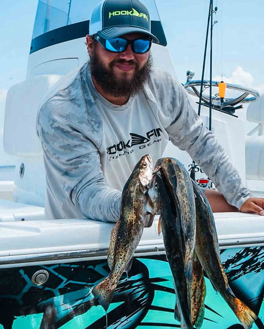 Capitán Zach Shell Beach Louisiana Guía de pesca