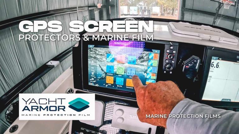 Yacht Armor の GPS スクリーン プロテクターと海洋保護フィルム