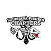 logotipo de cartas de pesca da Louisiana