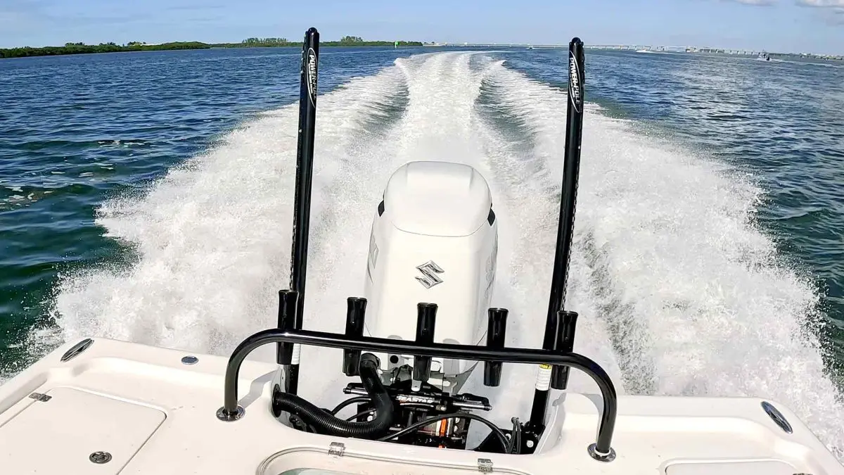 Water Testing the New Suzuki 300 Outboard on the Sea Pro 250