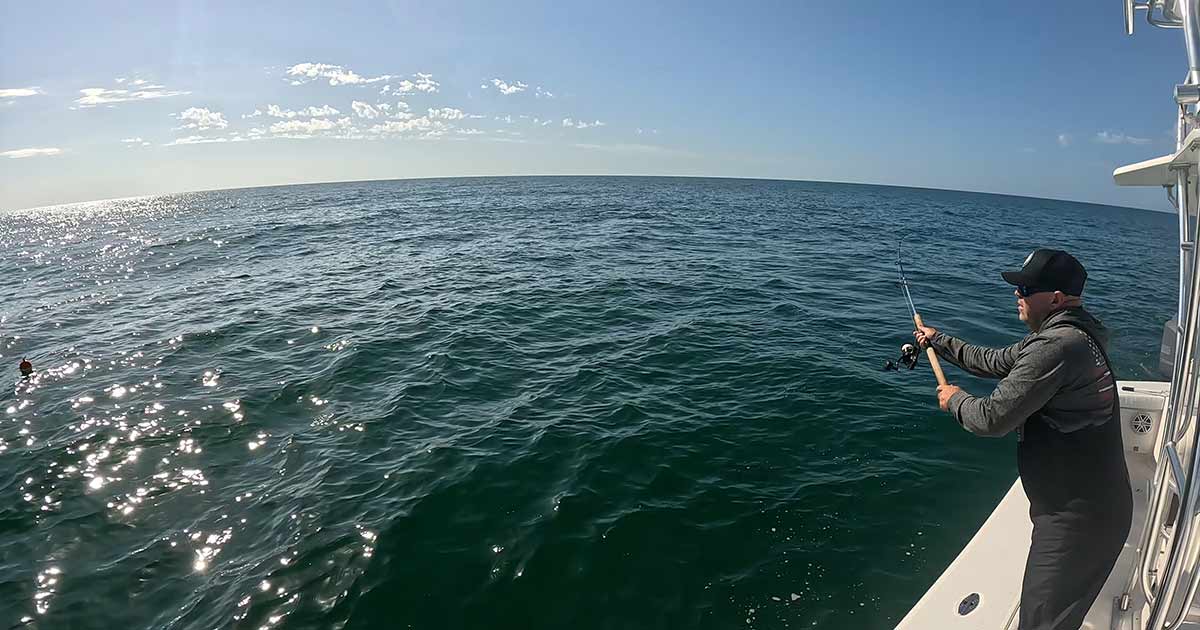 Pesca de triple cola en Tampa, Florida
