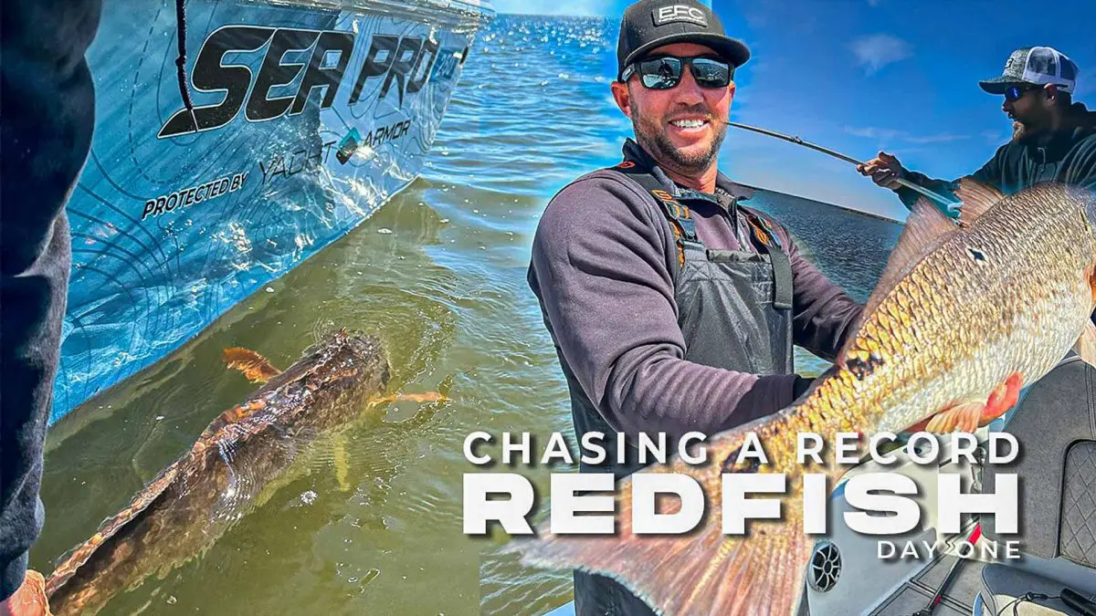 Chasing a Record Louisiana Bull Redfish Challenge