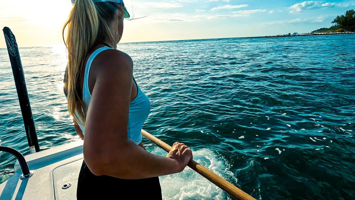 フロリダ州サラソータ、下げ潮でパスカニを捕まえる海釣りのヒント 38